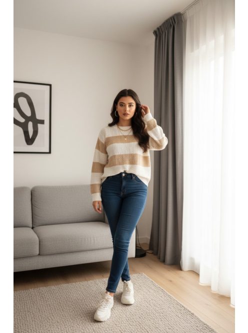 Micha Ekrü-Beige Killa Felső