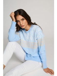 Micha Ekrü-Kék Polly Felső
