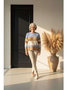 Micha Ekrü-Kék Kelly Felső