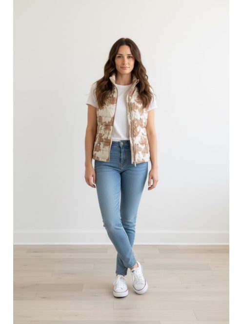 Micha Barna-Beige Holly Mellény