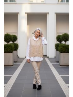 Micha Beige Kötött Mellény