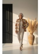 Micha Barna-Beige Holly Kabát