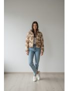 Micha Barna-Beige Holly Kabát