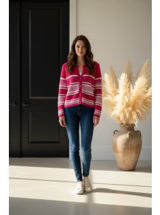 Micha Pink-Ekrü Nina Kardigán