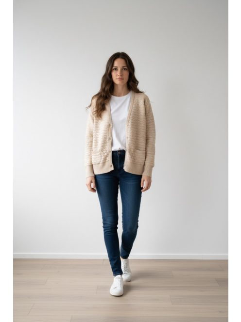 Micha Beige Bella Kardigán