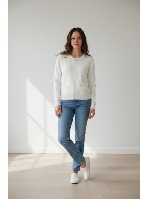 Micha Fehér Amara Kardigán
