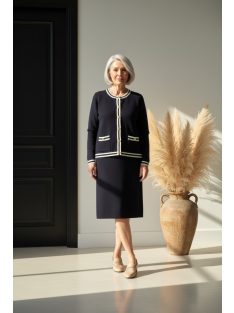 Micha Kék-Fehér Timan Kardigán