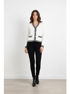 Micha Fehér-Kék Timan Kardigán