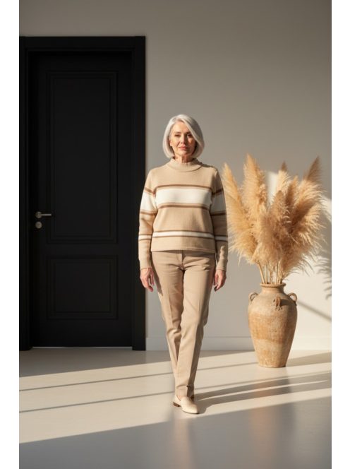 Micha Ekrü-Beige Bella Felső