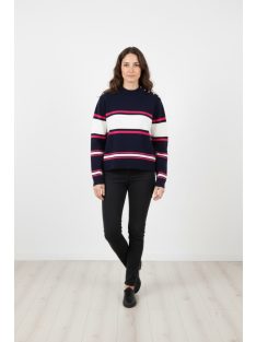 Micha Sötétkék-Piros Bella Felső
