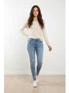 Micha Márvány Koptatott Farmernadrág