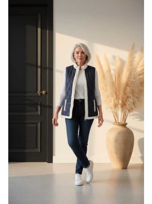 Micha Kék-Fehér Grean Mellény