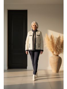 Micha Fehér-Kék Grean Kabát