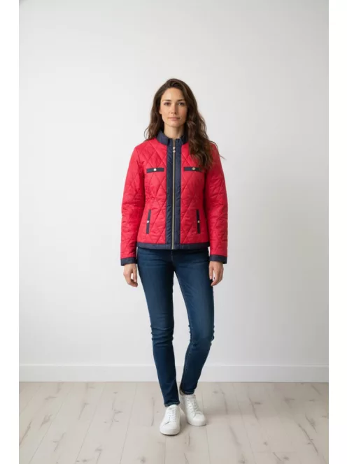 Micha Magenta-Kék Grean Kabát