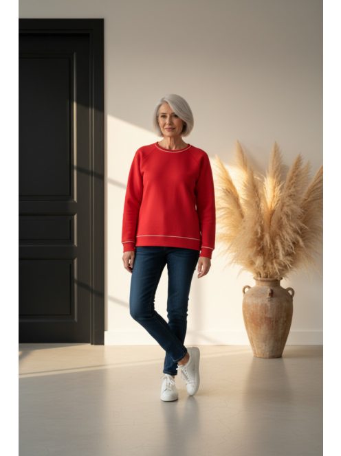 Micha Piros-Beige Holly Felső