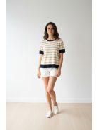 Micha Beige Csíkos Cilla Felső