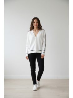 Micha Fehér-Kék Holly Kardigán