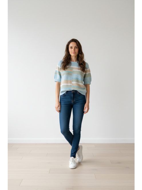 Micha Beige-Türkiz Della Felső