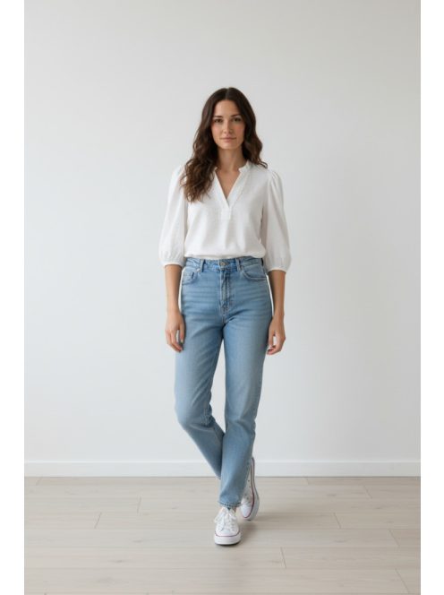 Micha Fehér Bibina Blúz