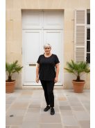 Micha Sötétkék Flower Felső