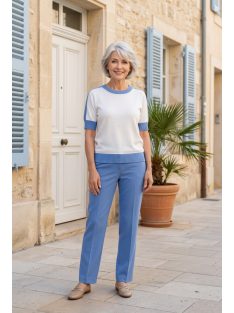 Micha Fehér-Kék Illan Felső