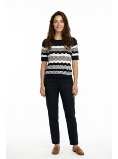 Micha Kék-Fehér Cakkos Felső