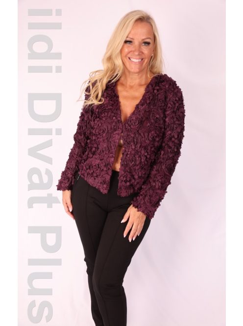 Micha Lila Flower Kardigán