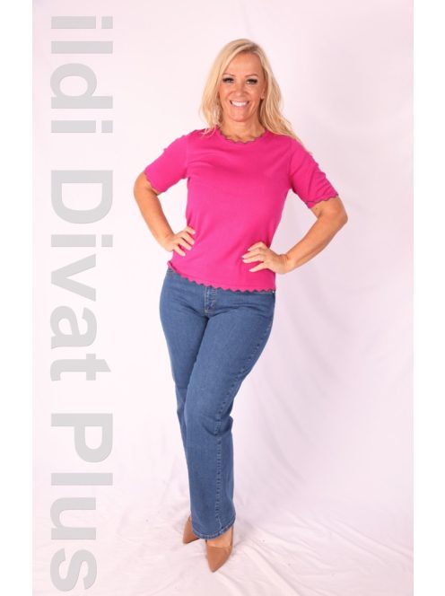 Micha Magenta Fodry Felső