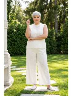 Soulmate Fehér Madeirás Nadrág