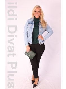 Micha Világoskék Farmerkabát