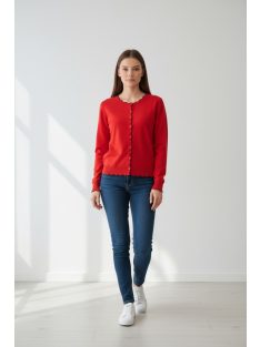 Micha Piros-Fekete Nelly Kardigán