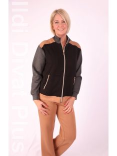 Micha Fekete-Barna-Szürke Era Zippes Felső