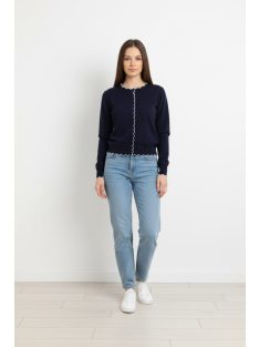 Micha Kék-Fehér Nelly Kardigán