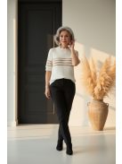 Micha Fehér-Beige Venna Felső