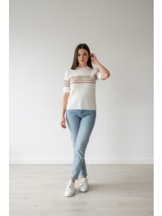 Micha Fehér-Beige Venna Felső