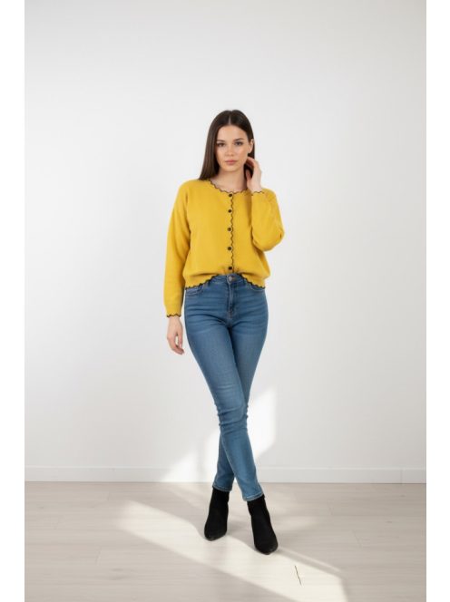 Micha Mustár-Szürke Nelly Kardigán