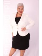 Mystic Day Molett Fehér Sálgalléros Blézer