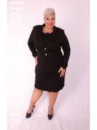 Mystic Day Molett Fekete Sálgalléros Blézer