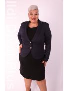 Mystic Day Molett Sötétkék Sálgalléros Blézer