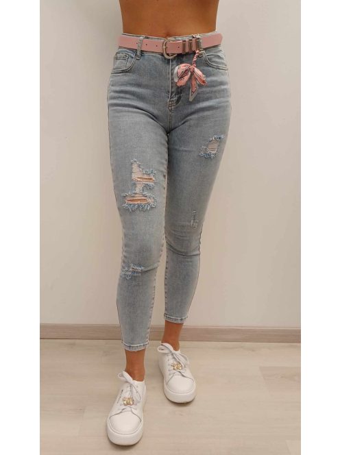 M Sara Világoskék Skinny Farmer Nadág-38