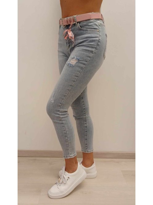 M Sara Világoskék Skinny Farmer Nadág-38