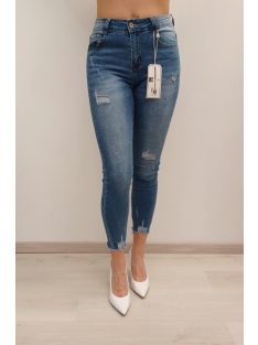 M Sara Világoskék-Tépett Farmer Nadrág