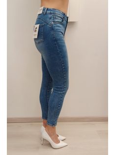 M Sara Világoskék-Márvány Koptott Nadrág