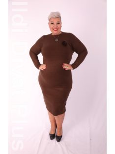 M Sara Barna Kötött Keran Ruha