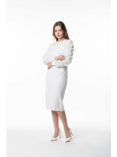 M Sara Fehér Flower Ruha