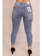 MSara Világos Tépett Skinny Nadrág
