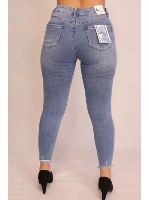 MSara Világos Tépett Skinny Nadrág