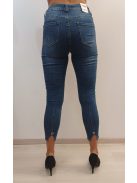 M Sara Kék Hátul Köves Farmer Nadrág-30