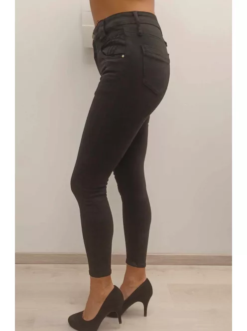 M Sara Fekete Skinny Nadrág