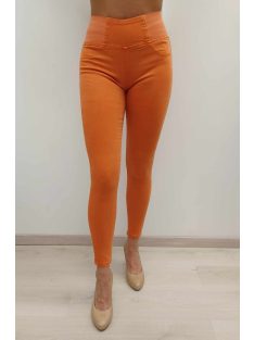 M Sara Narancs Gumis Derekú Nadrág